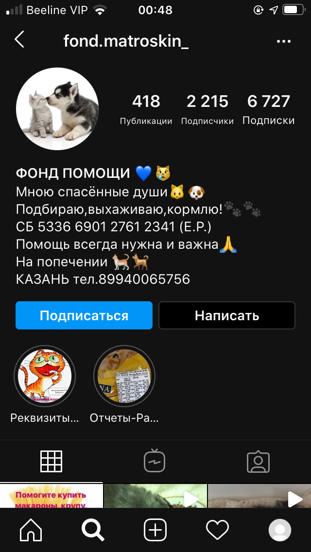 Мошенники собирают деньги на животных